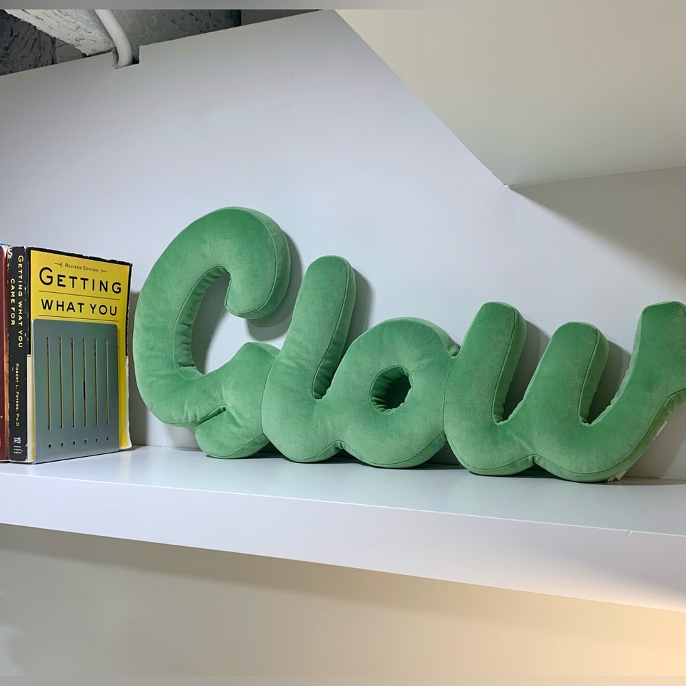 Limited Edition PillowScript Glow Throw Pillow from Target